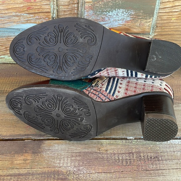 Star ⭐️ Socofy Colorful Ankle Boots - Picture 7 of 11